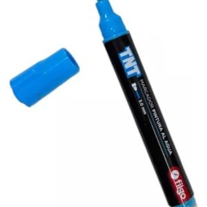 MARCADOR FILGO PINTURA AL AGUA TNT X6U C/U TRAZO MEDIO CELESTE 3.0  (TNTM30-C6)