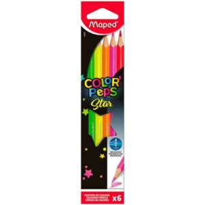 LAPIZ COLOR MAPED NEON X6U (831801)
