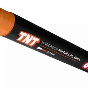 MARCADOR FILGO PINTURA AL AGUA TNT X6U C/U TRAZO MEDIO NARANJA 3.0 (TNTM30-C6)