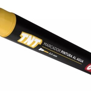 MARCADOR FILGO PINTURA AL AGUA TNT X6U C/U TRAZO MEDIO AMARILLO 3.0 (TNTM30-C6)