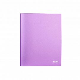 CARPETA TRAMA CON 20 FOLIOS A4 GLITTER COLORES SURTIDOS