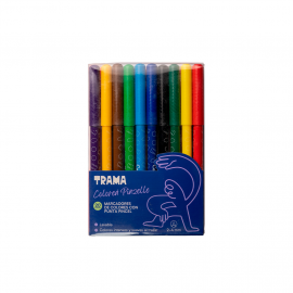 MARCADOR TRAMA PUNTA PINCEL BLISTER X 20 COLORES