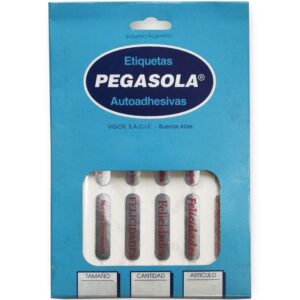 ETIQUETA PEGASOLA FELICIDADES X360