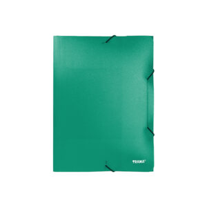 CARPETA TRAMA 3 SOLAPAS C/ELASTICO A4 PP TONALIZADA V/COLORES