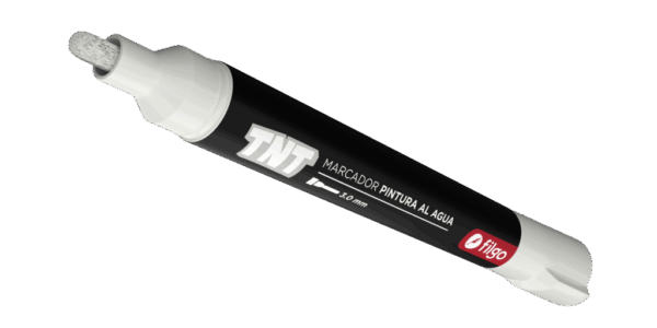 MARCADOR FILGO PINTURA AL AGUA TNT X6U C/U TRAZO MEDIO BLANCO 3.0 (TNTM30-C6)
