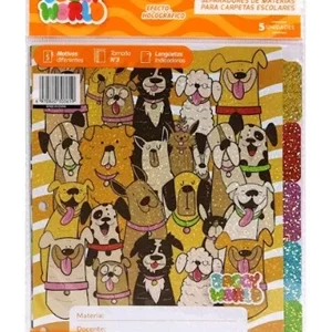 SEPARADOR REXON ESCOLAR DOGGY WORLD (20664)