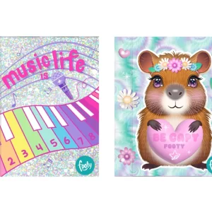 CARPETA INKDROP ESCOLAR N°3 C/CORDON FOOTY GIRL IV (302335)