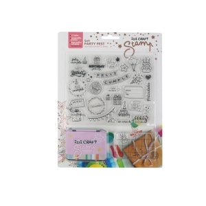 SET PARTY IBI CRAFT SELLOS+ALMOHADILLA+BASE (842002)