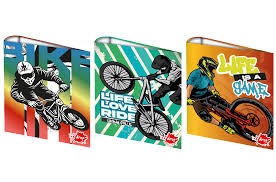 CARPETA INKDROP ESCOLAR 3X40 BMX (300300)