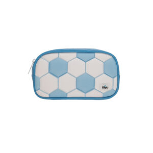 CANOPLA FILGO STARPAK  POUCH FUTBOL CELESTE Y BLANCA (CA26-PST-010)