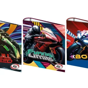 CARPETA KIT ESCOLAR 3X40 MOTO II (571105)