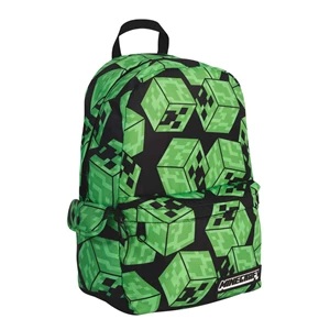 MOCHILA MOOVING MINECRAFT CREEPER ESPALDA 18" (1636126)