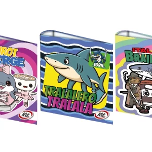 CARPETA KIT ESCOLAR 3X40 BRAINROT (571111)