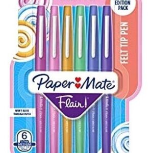 BOLIGRAFO PAPER MATE FLAIR BLISTER X6 (2102721)