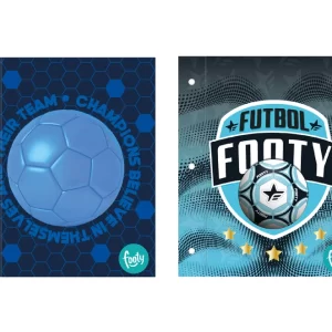 CARPETA INKDROP ESCOLAR N°3 C/CORDON  FOOTY BOYS IV (302333)