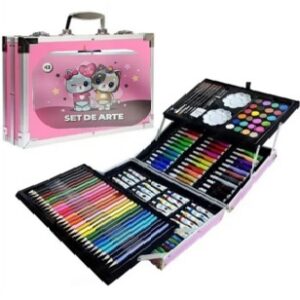 SET DE ARTE KENDRA X145 PIEZAS LOVE KITTY (SET580-4)