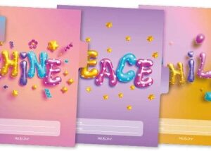 SEPARADOR REXON ESCOLAR LOVE PEACE AND SHINE (20666)