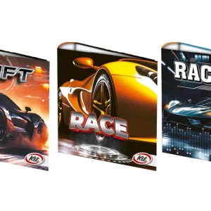 CARPETA KIT ESCOLAR 3X40 AUTOS I (57095)