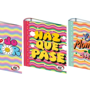 CARPETA KIT ESCOLAR 3X40 FLOW (57060)