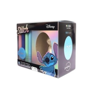 FIGURA DE YESO STITCH MOOVING PARA COLOREAR + 8 MARCADORES DE ACRILICO PUNTA PINCEL (3112105)