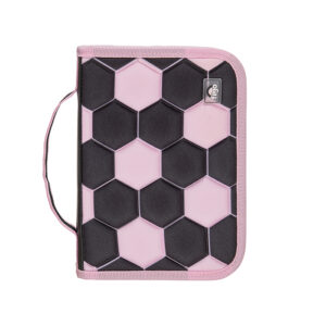 CANOPLA FILGO STARPAK RIGID FUTBOL ROSA Y NEGRO (CA26-RST-001)