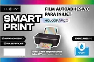 FILM INK JET REXON SMART PRINT AUTOADHESIVO HOLOGRAFICO X10U (16535)
