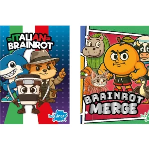 CARPETA INKDROP ESCOLAR N°3 C/CORDON BRAINROT II (302350)