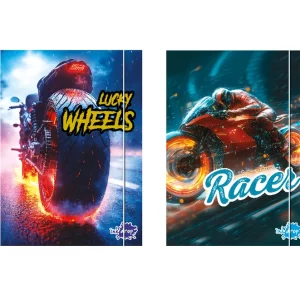 CARPETA INKDROP 3 SOLAPAS MOTO FIRE (566728)