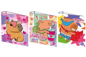 CARPETA INKDROP ESCOLAR 3X40 CAPIBARA (300345)