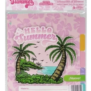 SEPARADOR REXON ESCOLAR HELLO SUMER (20670)