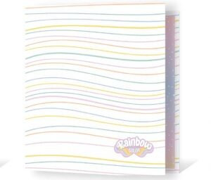 CARPETA REXON 3X40 HOLOGLITTER RAINBOW COLOR (20321)