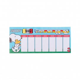 PLANNER SEMANAL MOOVING SNOOPY CON ACCESORIOS (1342120401)