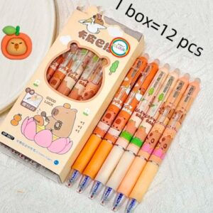 BOLIGRAFO BORRABLE COLOURS CAPYBARA X12U C/U (8827)