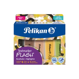 RESALTADOR PELIKAN FLASH HONEY-BLACK X5U (L041900469)