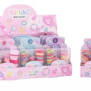 SET DE ACCESORIOS PARA EL CABELLO PASTEL KIRUKI (200012)