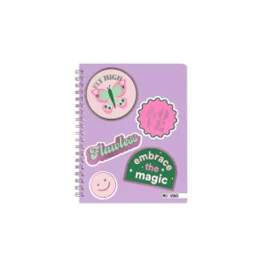 CUADERNO MOOVING PINK T/DURA 16X21 80H C/ESP (1205267)