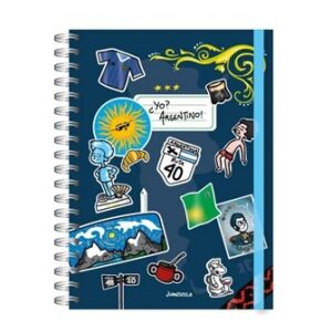 CUADERNO REYSA LINEA JUAN SZELA TAPA DURA 20X28 100H C/ESP (5007)