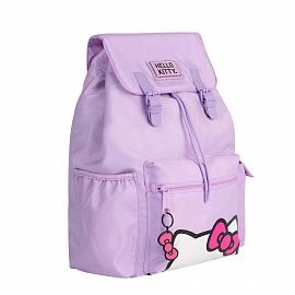 MOCHILA MOOVING HELLO KITTY LILA ESPALDA 18" (1641126)