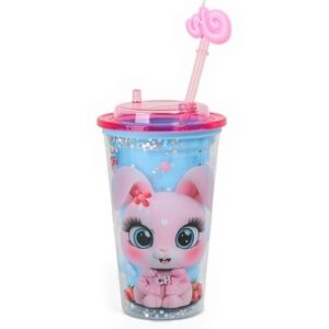 VASO CHIMOLA DE ACRILICO SPARK BUNNY 450ML (BZ107)