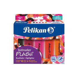 RESALTADOR PELIKAN FLASH FENIX-BLACK X5U (L041900468)