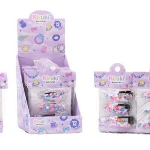 HEBILLAS FANTASIA X3 TAMAÑOS PARA EL CABELLO KIRUKI (200033)