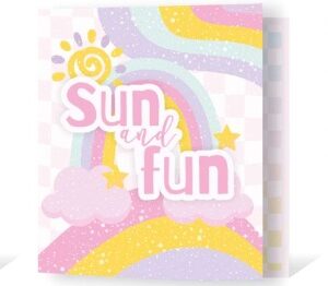 CARPETA REXON 3X40 HOLOGLITTER MAGIC WORLD (20279)