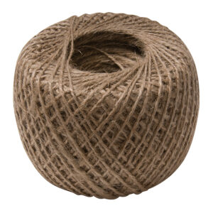 HILO ECOTEX YUTE NATURAL 40 MTS GRUESO OVILLOS MEDIANOS X 10U. (2817)