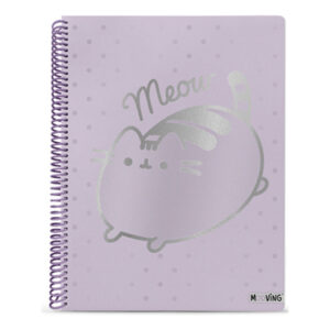 CUADERNO MOOVING UNIVERSITARIO PUSHEEN  29.7 T.FLEX X80HJS RAYADO (1208207)