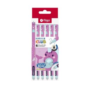 ROLLER GEL BORRABLE FILGO BORRAX SE CLUB DELFIN (BRXSE7-C6-CLB7)