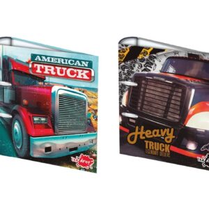 CARPETA INKDROP ESCOLAR 3X40 MONSTER TRUCK (300325)