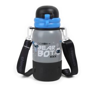 BOTELLA TERMICA CHIMOLA BEARBOT 500 ML CON CORREA Y VASO (BZ98)