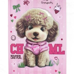 CUADERNO CHIMOLA POODLE A5 X48H RAYADO (ST13)