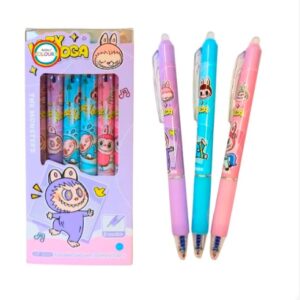 BOLIGRAFO BORRABLE COLOURS LABUBU X12U C/U (MP-8848)
