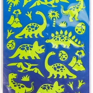 STICKERS MULTIPAPER  BRILLAN EN LA OSCURIDAD DINOS (PUA1023V)